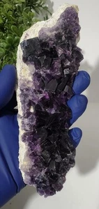 Purple Window Flourite Crystal Mineral Specimen 182g - Picture 1 of 11
