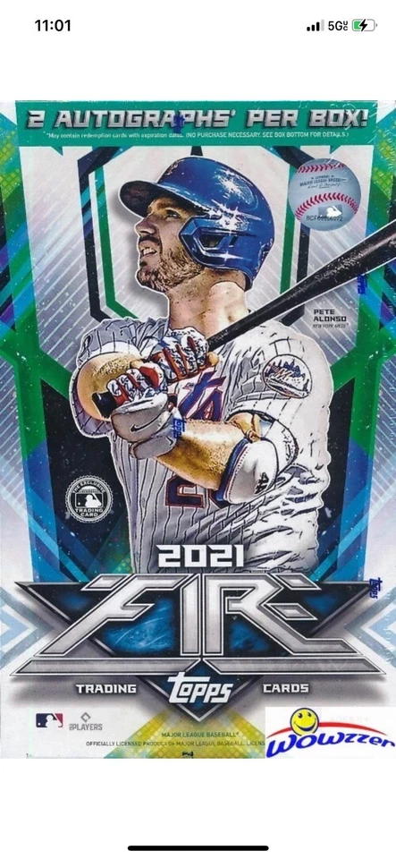 2021 Topps Fire PYT - Milwaukee Brewers Team Set - Image 1 of 1