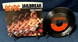 🔥 AC/DC "Jailbreak/Show Business" US Press 7" 45 w/Picture Sleeve MINT- - Picture 1 of 2