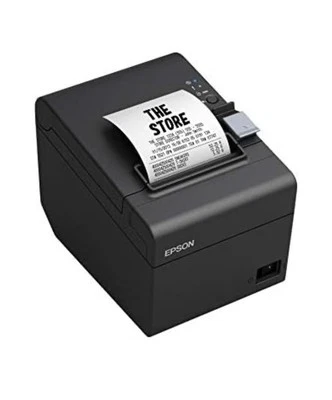 Black USB Printer Compatible with Square Stand and Register for Point of Sale - Image 1 of 3