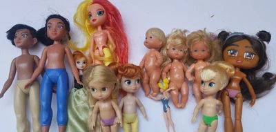 15 MUÑECAS PEQUEÑAS - Chelsea Barbie Kelly TAMAÑO Muñecas Pequeño LOTE Moda Mattel ÚNICO EN SU CLASE Foto 1 de 4