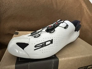 Sidi Shot 2 Men's Road Cycling Shoes, Glossy Gray / Black 48 - Picture 1 of 3