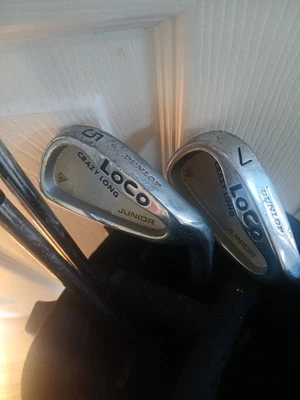 Dunlop Loco Junior Kids Set Driver, Irons,  Putter Stand Bag - Image 1 of 3
