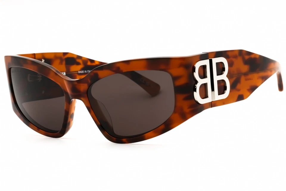 BALENCIAGA BB0321S-003-57 Sunglasses Size 57mm 125mm 17mm havana Women