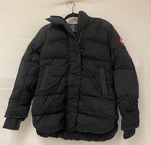 Canada Goose Alliston gefütterte Jacke mit Kapuze in Schwarz Damen Größe XS neu mit Etikett - Bild 1 von 18