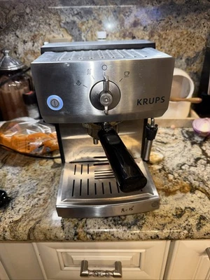 Krups XP524 Espresso Machine FOR PARTS Complete Coffee Machine  - Image 1 of 4