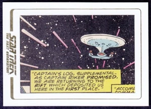 STAR TREK TNG PORTFOLIO PRINTS S1 COMIC ARCHIVE CUT CARD AC50 - Bild 1 von 2