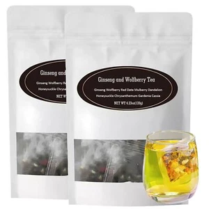 Chicorée und Gardenie Teebeutel für Nieren Leber Gesundheit 8 Kräuterextrakte - Bild 1 von 9