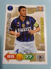 2011 12 Card Adrenalyn XL Footballers - Zanetti Capitano Inter - Newsstand