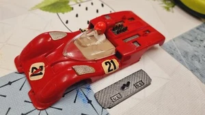 SCALEXTRIC CHAPARRAL GT C-40 EXIN MADE IN SPAIN CARROCERIA ROJA Y REJILLA DIFUSO - Imagen 1 de 13