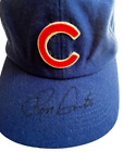 Vintage Chicago Cubs Ron Santo Signed Cap Baseball Blue Puma 100% Wool Taiwan