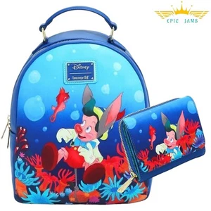 Loungefly Disney Pinocchio Set Mini Zaino Subacqueo - Foto 1 di 11