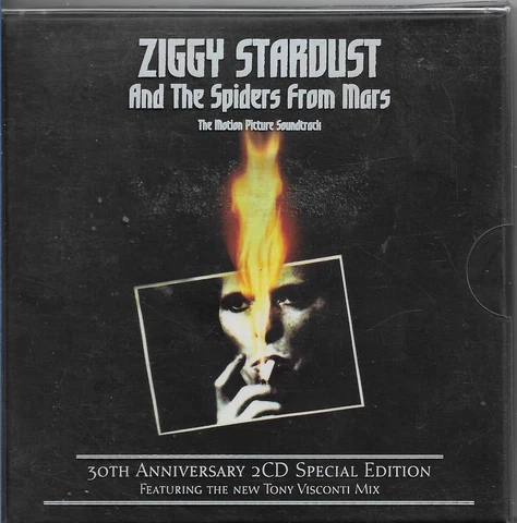 David Bowie - Ziggy Stardust The Motion Picture Soundtrack 2 CD Boxset RARE Cover