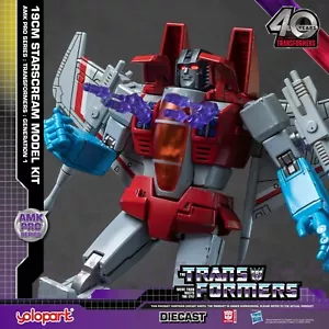 YOLOPARK Transformers Starscream AMK PRO Series 19cm Model Kit Action Figure Toy - Picture 1 of 19
