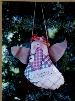 Rejoice A Country Angel Ornament Kit Doll Sewing Pattern Soft Sculpture - Image 1 of 2