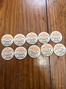 Tappo bottiglia latte - Shonks Dairy - Millersburg, Ohio - Lotto di 10 - Foto 1 di 2