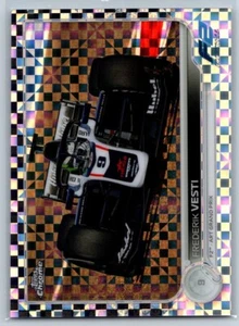 2022 Topps Chrome F1 Checker Flag Frederik Vesti - Picture 1 of 2