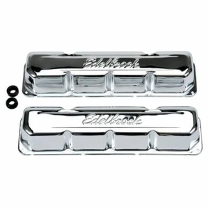 Edelbrock Signature Valve Covers fits AMC / Jeep 290-304-343-360-390-401 V8 4431 - Picture 1 of 5