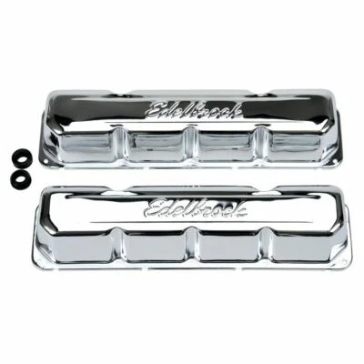 Edelbrock Signature Valve Covers fits AMC / Jeep 290-304-343-360-390-401 V8 4431 - Image 1 of 4