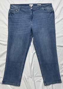 Joules Jeans Women's Sz. 16* Simone Girlfriend Cotton Blend High Rise Blue Denim - Picture 1 of 11