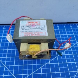 GALANZ Horno Microondas Transformador Alto Voltaje GAL-700U-2, w12 - Imagen 1 de 1