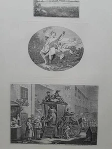 "William Hogarth" O The Roast Beef of England: The Gate of Calais  - Picture 1 of 3