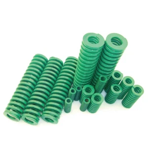 TH Schimmel DruckFedern Schwere Belastung Federn Stahl Grün Kompression Feder - Picture 1 of 5