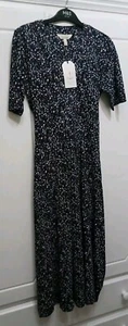 Damenkleid Seasalt Cornwall Größe 10 Quinn 11 Jersey Papier Ditsy Maritime - Bild 1 von 15
