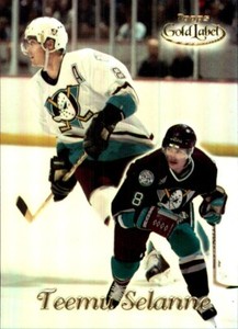1999-00 Topps Class 1 GOLD LABEL #23 Teemu Selanne ANAHEIM MIGHTY DUCKS