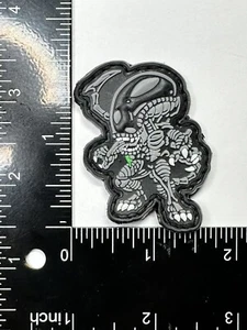 Xenomorph Alien pvc rubber morale ranger eye patch Edc Sci Fi horror - Picture 1 of 1