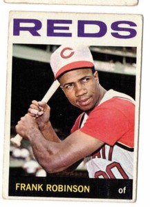 1964 Topps Baseball Frank Robinson #260 Cincinnati Reds HOFer  VG 0285