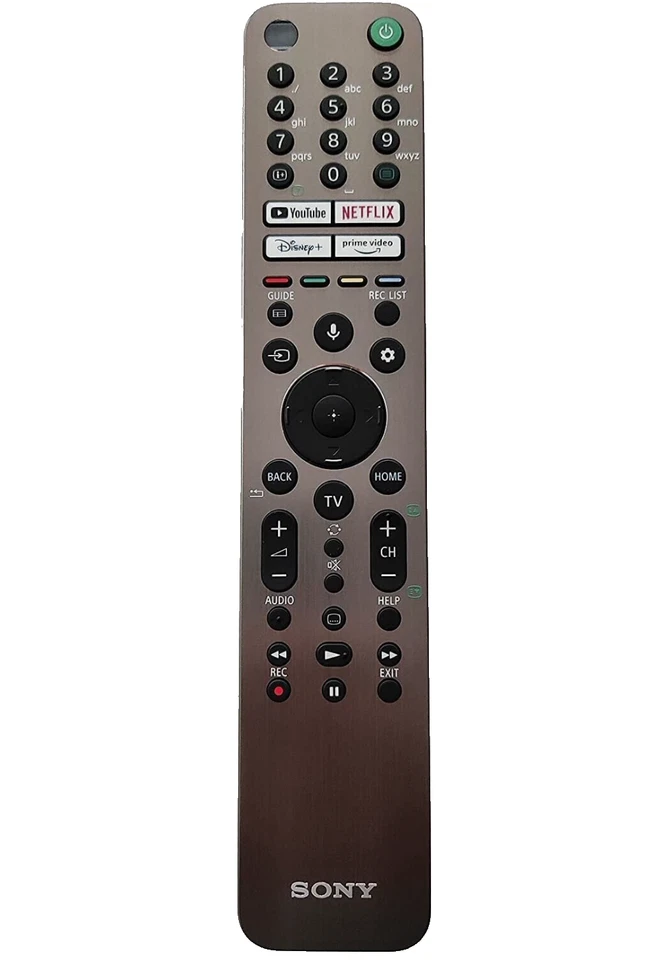 Genuine Original Sony RMF-TX621E VOICE Remote controller TV Netflix Google Play - Image 1 of 1