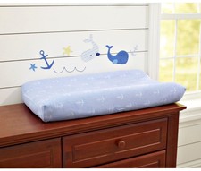 nautical changing mat