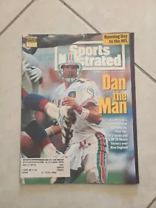 9/12/1994 Sport illustriert Dan Marino Miami Delfine NFL Eröffnungstag - Bild 1 von 2