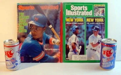 Darryl Strawberry 1986 Mets Royal Crown World Series 1984 Sports Illustrated 1st - Image 1 of 4