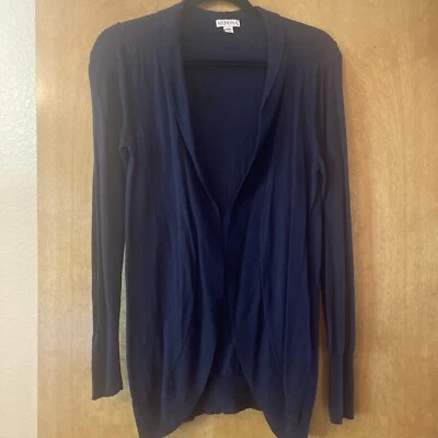 Cárdigan para mujer azul marino talla mediana Foto 1 de 2