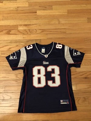 Camiseta para mujer Wes Welker New England Patriots NFL Reebok On Field talla M” Foto 1 de 4