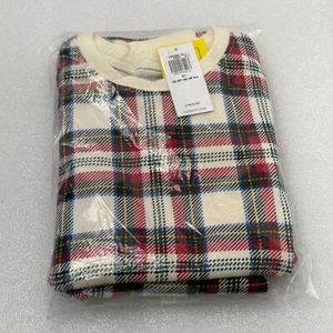 Old Navy NWT Pajama Set Plaid 5T Kids Snug Unisex Holiday Red Green Yellow Blue - Picture 1 of 7