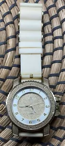 Men’s Charles Raymond Quartz Wristwatch #7758 Stainless Steel Big BROKEN READ - Picture 1 of 11