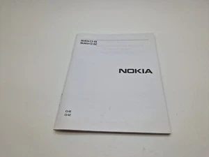 Nowy stary zapas angielska Nokia C1-01/C1-02 Instrukcja obsługi 3UKPOST - Zdjęcie 1 z 4