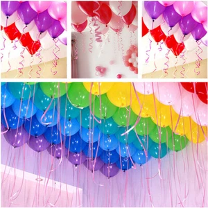 5-100 WHOLESALE BALLOONS 10" Latex BULK PRICE JOBLOT Quality Any Occasion BALONS - Picture 1 of 39