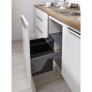 20033 Wesco Abfallsammler Pullboy Soft Comfort Mülltrenner - für 50er Schrank - Bild 1 von 3