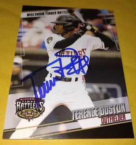 Terence Doston 2024 Wisconsin Timber Rattlers Auto Card Milwaukee Brewers - Imagen 1 de 1