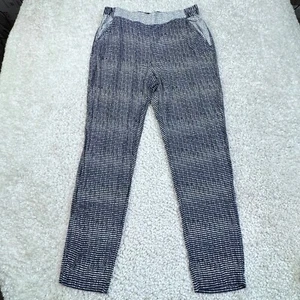 Cabi Strand Pant Lounge Pull On Navy Blue White Womens Medium - Picture 1 of 7