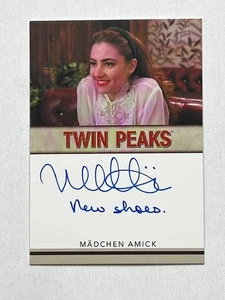 Madchen Amick Inscription Autograph B Twin Peaks the Log Lady Chronicles - Picture 1 of 2