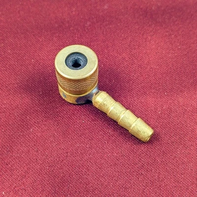 Cabezal de bomba de latón con válvula Presta para ruedas de disco de bicicleta Foto 1 de 4