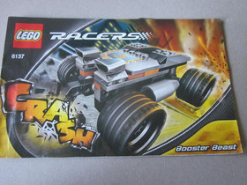 Lego Racers Building Instructions Instruction 8137 Booster Beast