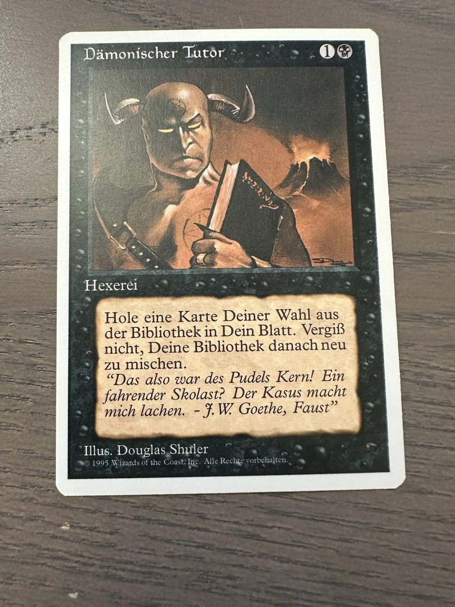 マジック：ザ・ギャザリング PSA9 Demonic Tutor MTG 30th edition Demonic Tutor · 30th Anniversary Edition (30A) #398 · Scryfall