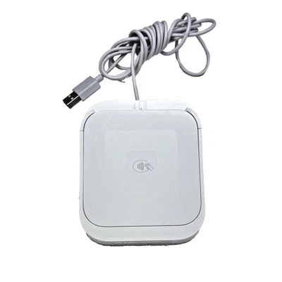 Lector de tarjetas de crédito Square S6 con base se vende como está C1 Foto 1 de 4