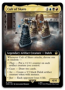 Cult of Skaro (Extended Art) #404 (NM) Doctor Who WHO Magic MTG - Picture 1 of 2